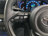 ステアリング左側のスイッチになります。オーディオの操作が手元でできますので運転の妨げにならないので安心して運転できます。