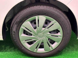 おしゃれは足元から♪純正14インチフルホイールキャップ☆安心のフロントディスクブレーキ。
