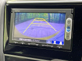 【バックカメラ】駐車時に後方がリアルタイム映像で確認できます。大型商業施設や立体駐車場での駐車時や、夜間のバック時に大活躍!運転スキルに関わらず、今や必須となった装備のひとつです!