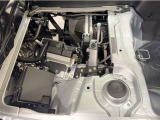 届出済未使用車のため、エンジンルームもピカピカです。定期的なメンテナンスで大切に長くお使い下さい☆☆