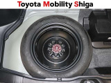 スペアタイヤ装着車です。もしもの時に安心ですね。