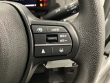 ステアリングホイールの右側がクルーズコントロールスイッチです。アクセルペダルを踏まずに一定走行が出来るので、高速道路での走行がグッと快適になります。