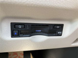 ETC車載器付きです。高速道路の料金所もスムーズに通過できます。