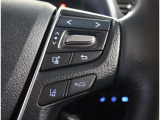 運転中でも手元で操作できます。