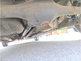下廻り画像です 足回りに多少のサビが見えますが、洗浄して防錆処理をすれば長くお乗りいただると思います。