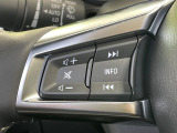 【ステアリングスイッチ】運転中、前方から目線をそらすことなく、オーディオ等の操作が可能な便利機能!安心&快適なドライブを演出してくれます♪
