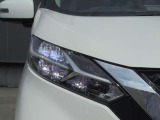 LEDヘッドライト明るいから夜間走行も安心