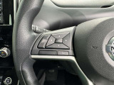 ステアリングスイッチ装備!運転しながら手元でオーディオの操作などができます。