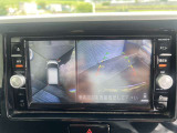 【アラウンドビューモニター】専用のカメラにより、上から見下ろしたような視点で360度車の周囲を確認することができます!死角部分も確認しやすく、狭い場所での切り返しや駐車もスムーズに行えます!
