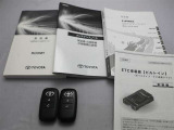 取説・メンテナンスノート・スマートキーの3点セットです。