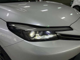 LEDヘッドライトが暗い夜道をしっかりと照らしてくれます。