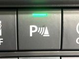 【クリアランスソナー】バンパーに付いたセンサーが障害物を検知!一定の距離に近づくとアラートで教えてくれます♪狭い駐車スペースや車庫入れ時も安心ですね☆