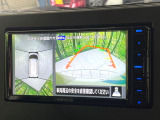 【マルチアラウンドモニター】専用のカメラにより、上から見下ろしたような視点で360度クルマの周囲を確認することができます☆死角部分も確認しやすく、狭い場所での切り返しや駐車もスムーズに行えます。