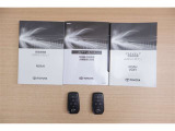 取扱説明書、メンテナンスノート完備。スマートキーは2個となります♪