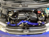 ホンダスタッフがしっかり整備して保証付きにてお渡し致します。エンジンルーム&室内ルームともにクリーニング済みで清潔です。快適なドライブをお楽しみください。