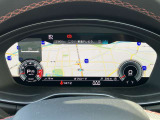 バーチャルコックピットナビ装備 MMIナビゲーション搭載 地図データ最新版にアップデート後ご納車させていただきますのでご安心くださいませ。