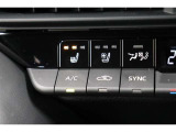 シートヒータとシートベンチレーションを装備しています。