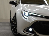 LEDヘッドライトです。デザイン性がよくとても明るいので、夜間の走行や悪天候でも安心です。しかも長寿命!