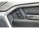 シートポジションメモリー機能付き。お気に入りのドライビングポジションをセットできます。