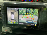 【パノラマモニター】専用のカメラにより、上から見下ろしたような視点で360度クルマの周囲を確認することができます☆死角部分も確認しやすく、狭い場所での切り返しや駐車もスムーズに行えます。