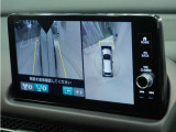 ◆マルチビューカメラシステム◆運転席から見づらい前後左右を、ナビ画面の映像で確認。見通しの悪い交差点や狭い道でのすれ違い、駐車などをサポートします。