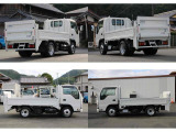 エルフ  平ボディー 1.8t パワーゲートパートタイム4WD 新明和すい直ゲートRE06