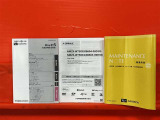 取扱説明書(抜粋版)、ナビユーザーガイド、点検記録簿入っています!