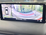 【360&deg;ビューモニター】専用のカメラにより、上から見下ろしたような視点で360度クルマの周囲を確認することができます☆死角部分も確認しやすく、狭い場所での切り返しや駐車もスムーズに行えます。