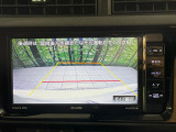 【バックカメラ】駐車時に後方がリアルタイム映像で確認できます。大型商業施設や立体駐車場での駐車時や、夜間のバック時に大活躍!運転スキルに関わらず、今や必須となった装備のひとつです!