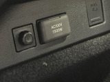 【1500Wアクセサリーコンセント】消費電力1500Wまでの家電が使えます。キャンプやスポーツ・アウトドアでのアクティビティはもちろん、災害・停電の際に大活躍♪