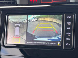 【パノラミックビューモニター】専用のカメラにより、上から見下ろしたような視点で360度クルマの周囲を確認することができます☆死角部分も確認しやすく、狭い場所での切り返しや駐車もスムーズに行えます。
