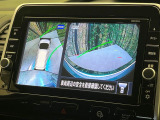 【アラウンドビューモニター】専用のカメラにより、上から見下ろしたような視点で360度クルマの周囲を確認することができます☆縦列駐車や幅寄せ時に活躍してくれます♪