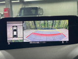 【360&deg;ビューモニター】専用のカメラにより、上から見下ろしたような視点で360度クルマの周囲を確認することができます☆死角部分も確認しやすく、狭い場所での切り返しや駐車もスムーズに行えます。