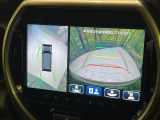 【全方位モニター用カメラ】専用のカメラにより、上から見下ろしたような視点で360度クルマの周囲を確認することができます☆死角部分も確認しやすく、狭い場所での切り返しや駐車もスムーズに行えます。