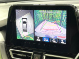 【全方位モニター用カメラ】専用のカメラにより、上から見下ろしたような視点で360度クルマの周囲を確認することができます☆死角部分も確認しやすく、狭い場所での切り返しや駐車もスムーズに行えます。