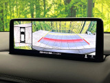 【360&deg;ビューモニター】専用のカメラにより、上から見下ろしたような視点で360度クルマの周囲を確認することができます☆死角部分も確認しやすく、狭い場所での切り返しや駐車もスムーズに行えます。