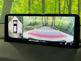 【360&deg;ビューモニター】専用のカメラにより、上から見下ろしたような視点で360度クルマの周囲を確認することができます☆死角部分も確認しやすく、狭い場所での切り返しや駐車もスムーズに行えます。