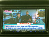 停車時に映像を楽しめるTV機能です。お子様連れのお出かけなど、移動時間も有意義に過ごせます。