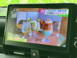 停車時にTVを楽しめる機能です。お子様連れのご家族には特におすすめです。車内での時間を有効活用できます。
