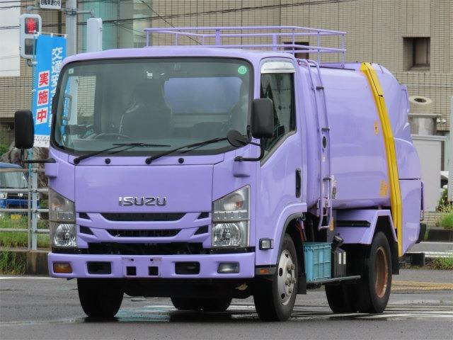 エルフ 塵芥車 3t 巻込パッカー モリタ5.2立米