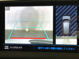 ●ガイドライン付きバックカメラ:不安な駐車もこれで安心!ガイドライン付きなので狭い箇所での駐車もラクラクです!