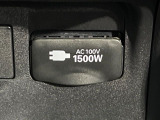 【1500Wアクセサリーコンセント】消費電力1500Wまでの家電が使えます。キャンプやスポーツ・アウトドアでのアクティビティはもちろん、災害・停電の際に大活躍♪