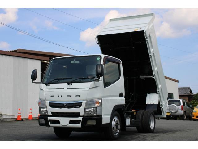 キャンター ダンプ 2t 土砂禁 新明和DR2-0010SY 2t積載 電格ミラー
