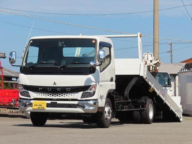 キャンター  3t ワイド超ロング セルフローダー 内寸-長509x幅210x高22