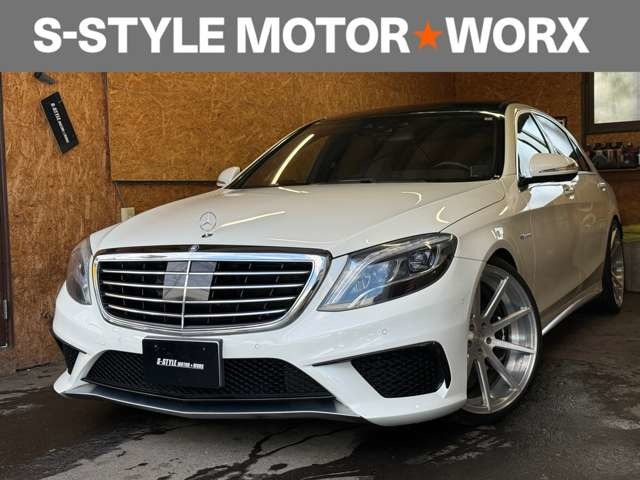 Sクラス S63 4マチック ロング 4WD 左H 4WD AGIO22インチ ロワリング