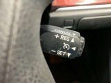 高速道路で便利な【クルーズコントロール】も装着済み。アクセルを離しても一定速度で走行ができる装備です。加速減速もスイッチ操作でOKです。