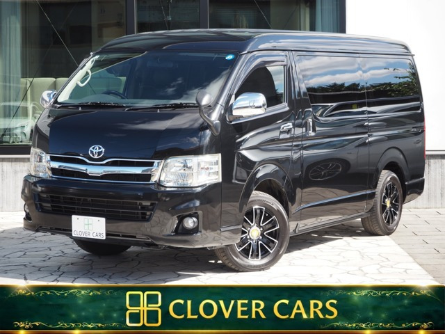 ハイエース 2.7 GL ロング ミドルルーフ 4WD ワンオーナー・社外シート8人乗り・ロング