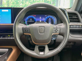 【ステアリングスイッチ】運転中、前方から目線をそらすことなく、オーディオ等の操作が可能な便利機能!安心&快適なドライブを演出してくれます♪