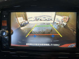 【バックカメラ】運転席から画面上で安全確認ができます。駐車が苦手な方にもオススメな便利機能です。
