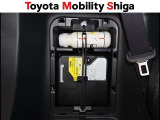 もしもの時に便利なタイヤパンク修理キット装着車です。